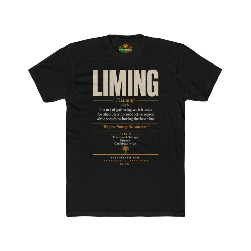Liming T-Shirt - RiddimRoom solid black Caribbean culture t-shirt