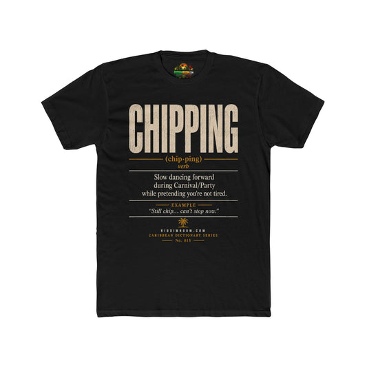 Chipping T-Shirt - RiddimRoom solid black Caribbean culture t-shirt