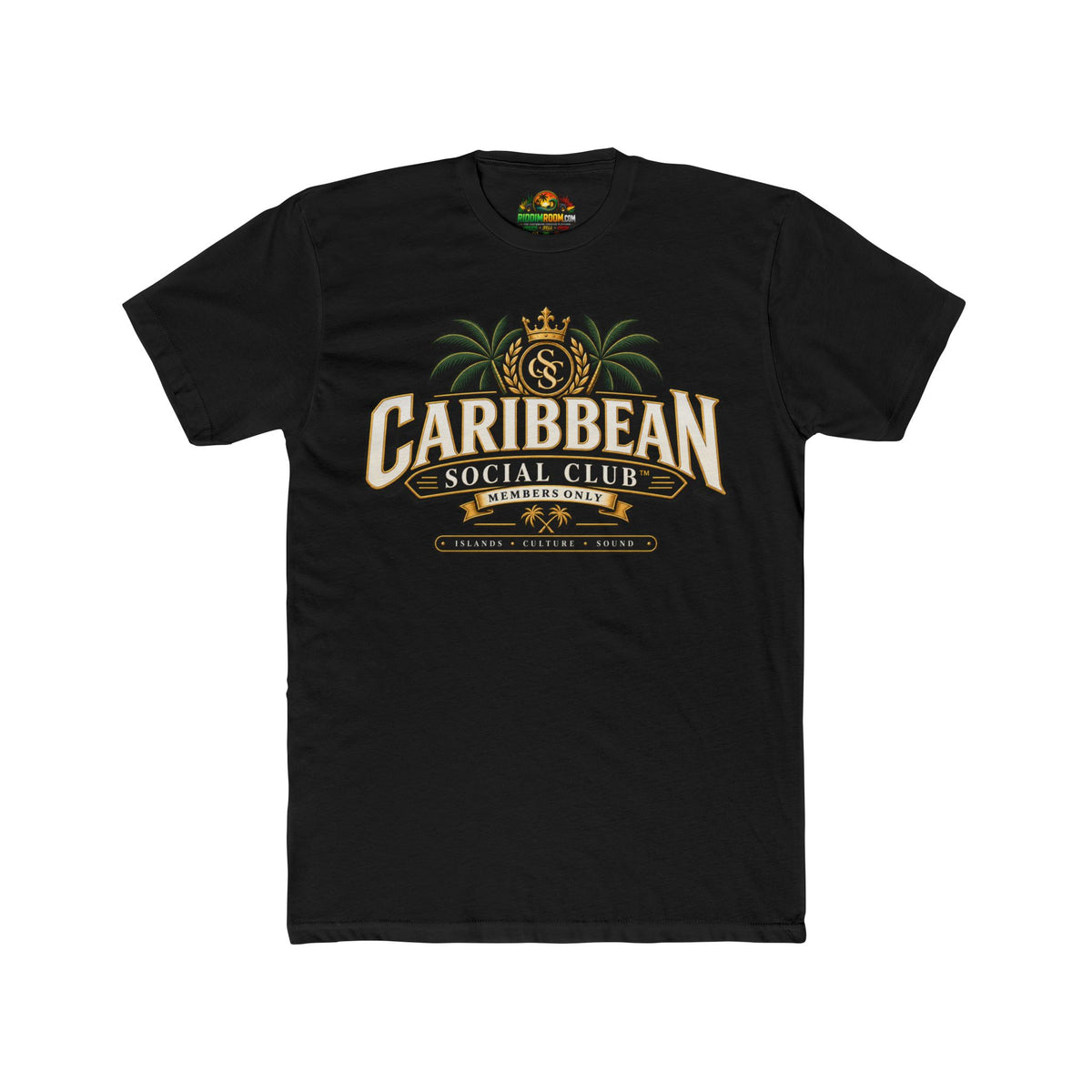 Caribbean Social Club with palms