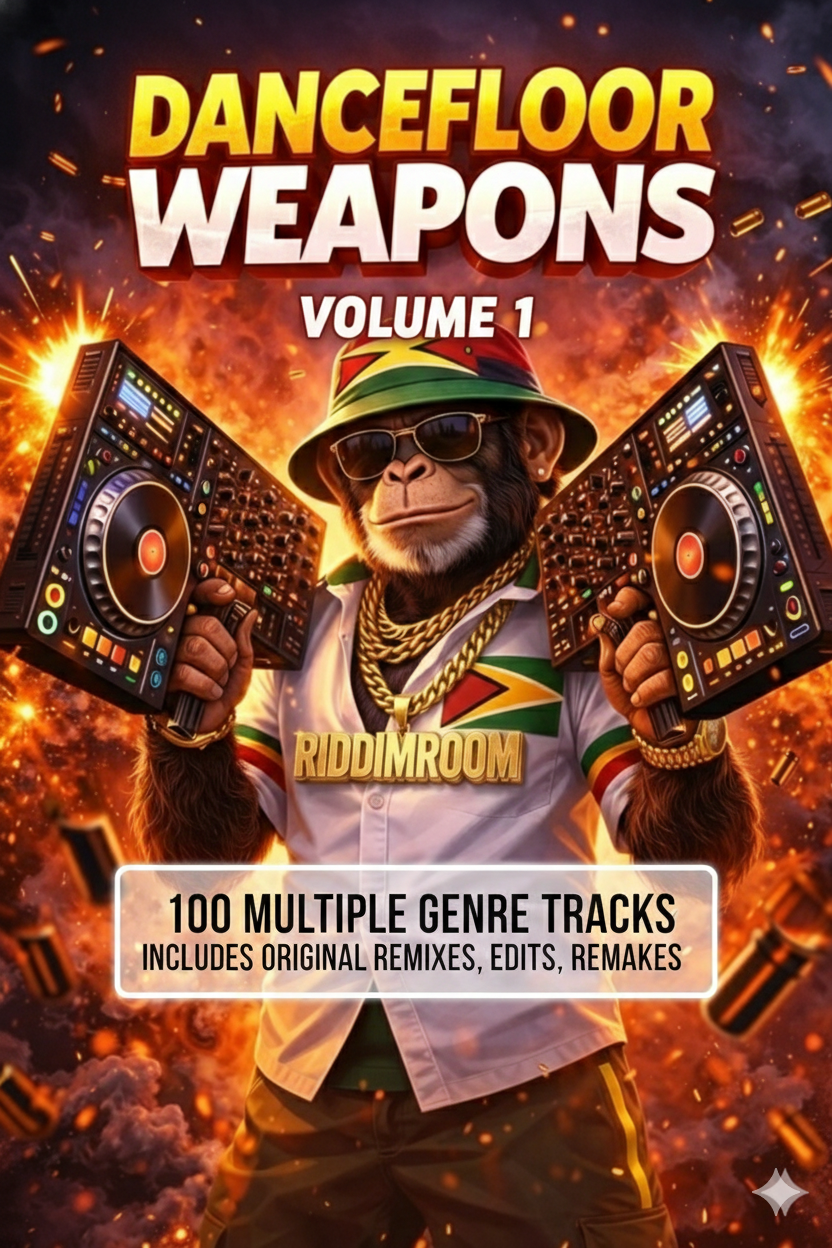 Dancefloor Weapons Volume 1 – 100 DJ Edits (Soca, Reggae, Chutney, Indian) | RiddimRoom