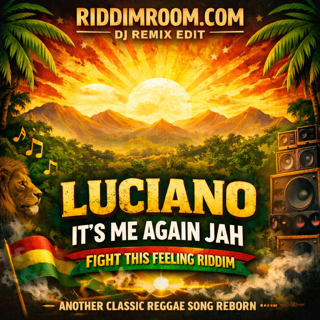 Luciano – It's Me Again Jah (Fight This Feeling riddim) remix edit cover art