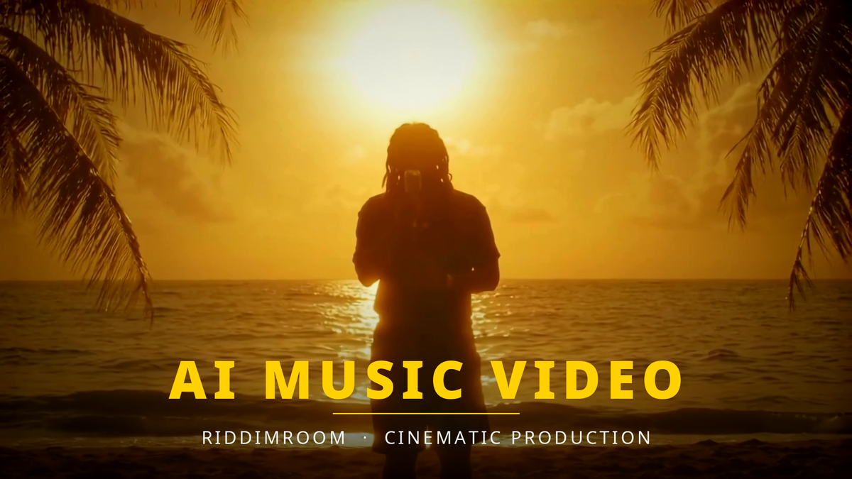 AI Music Video — RiddimRoom cinematic production
