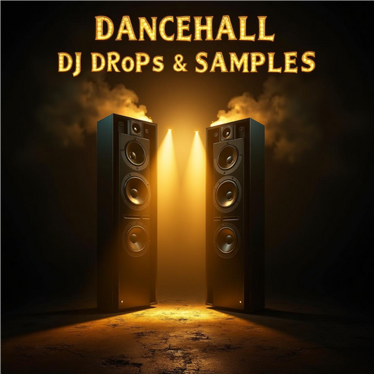 Cover artwork for Dancehall DJ Drops & Samples Bundle — RiddimRoom digital audio product