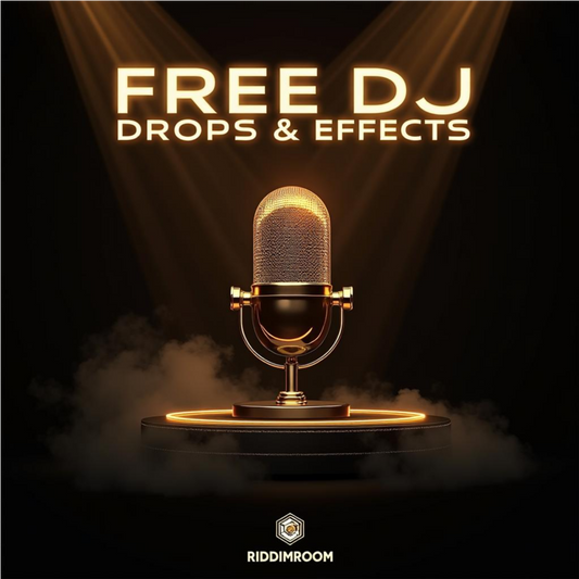 Cover artwork for FREE DJ Drops & Effects Bundle — RiddimRoom digital audio product