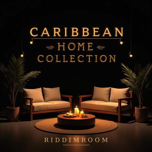 Cover artwork for The Caribbean Home Collection — RiddimRoom printable digital download