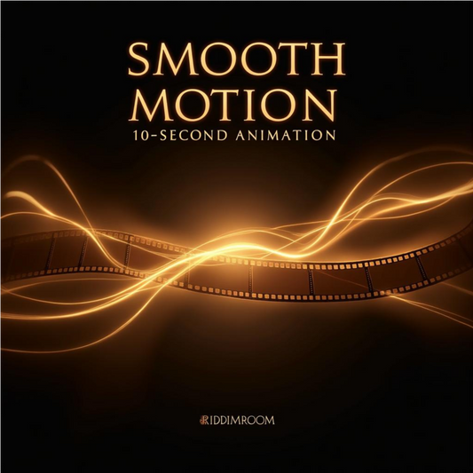 Cover artwork for RiddimRoom Smooth Motion – 10-Second Premium Animation — RiddimRoom creative service
