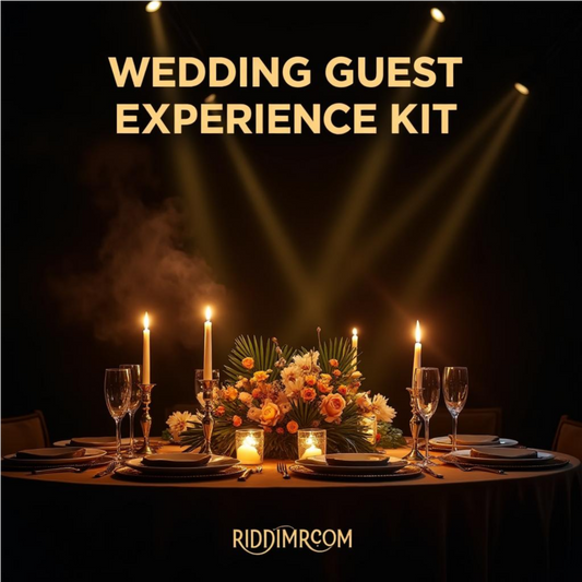 Cover artwork for Wedding Guest Experience Kit — RiddimRoom printable digital download
